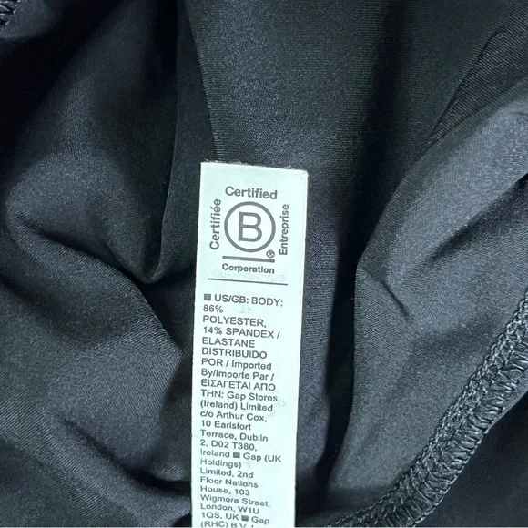 Athleta Black Crossroads High Rise Featherweight Athletic Shorts Women’s Size XS - Picture 6 of 11